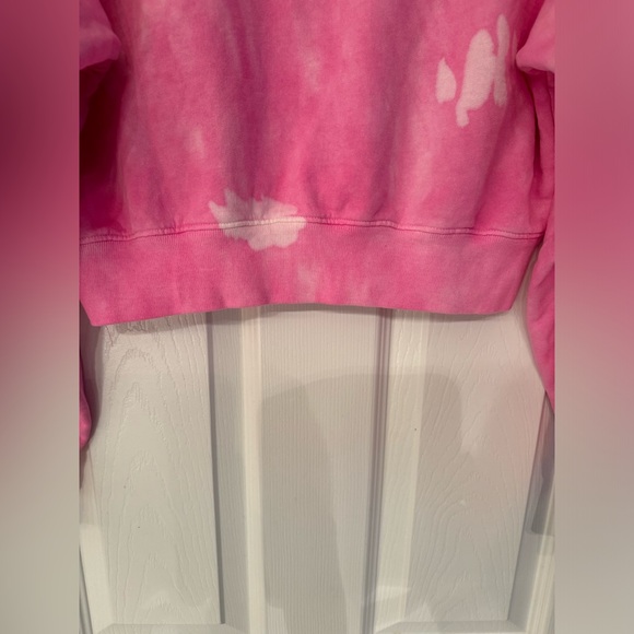 Sporty & Rich Pink Tie Dye Hoodie Size Small - Picture 7 of 10